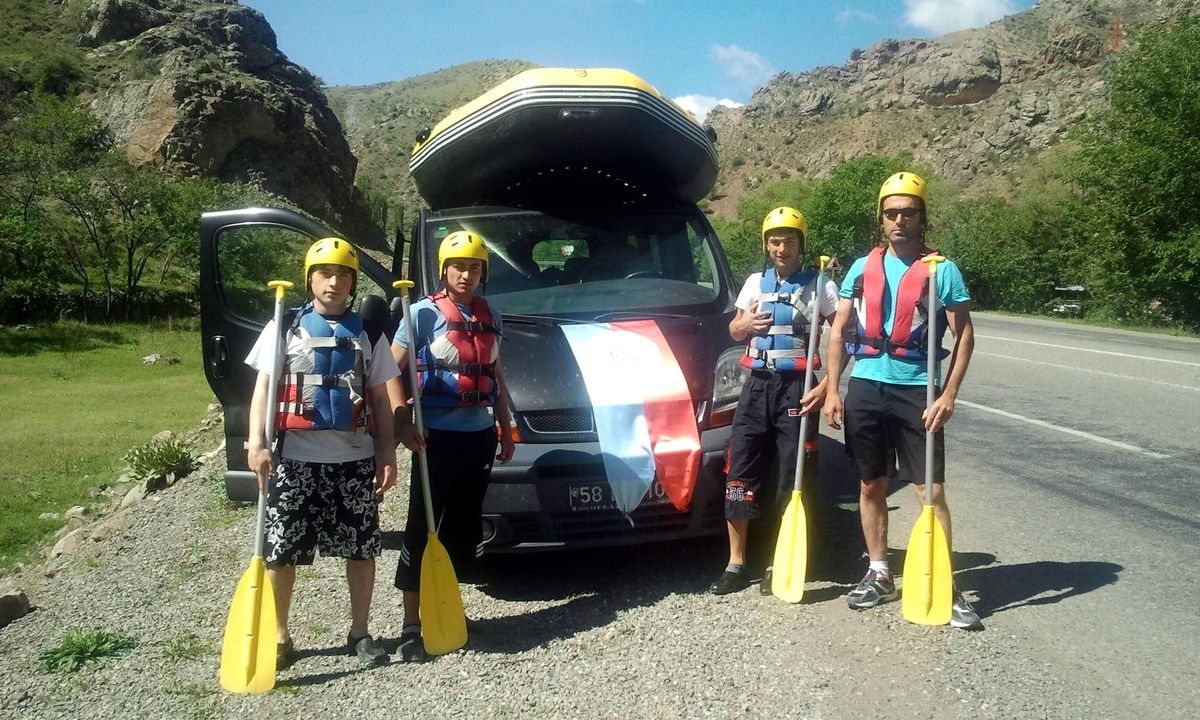 Rafting Takımı Türkiye 7\'incisi Oldu