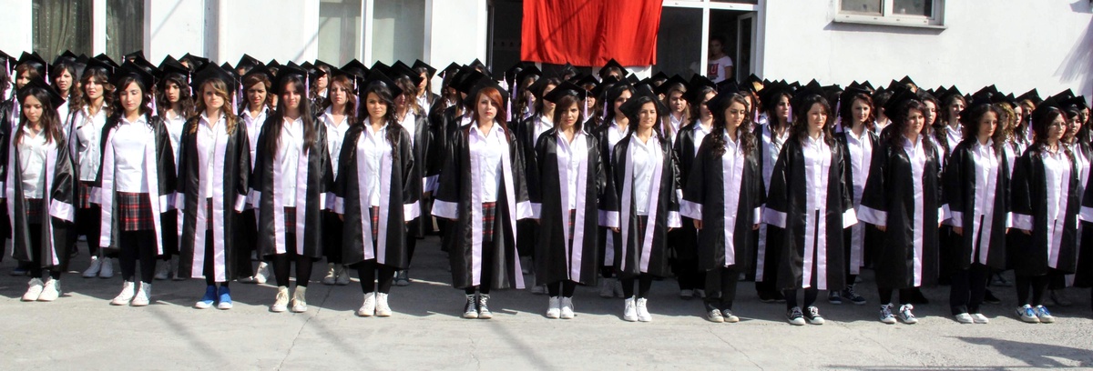 Bartın Kız Meslek Lisesi\'nde Mezuniyet Töreni