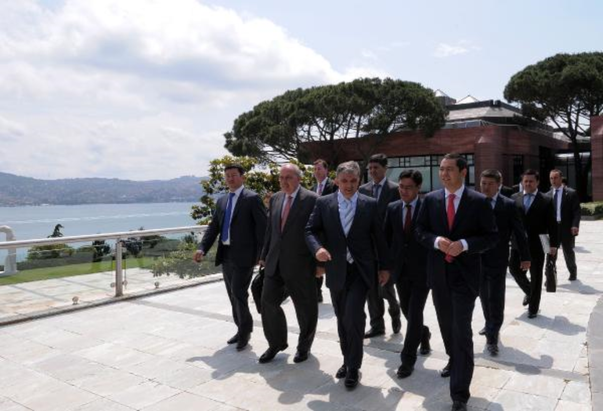 Cumhurbaşkanı Gül, Kırgızistan Başbakanı Babanov\'u Kabul Etti
