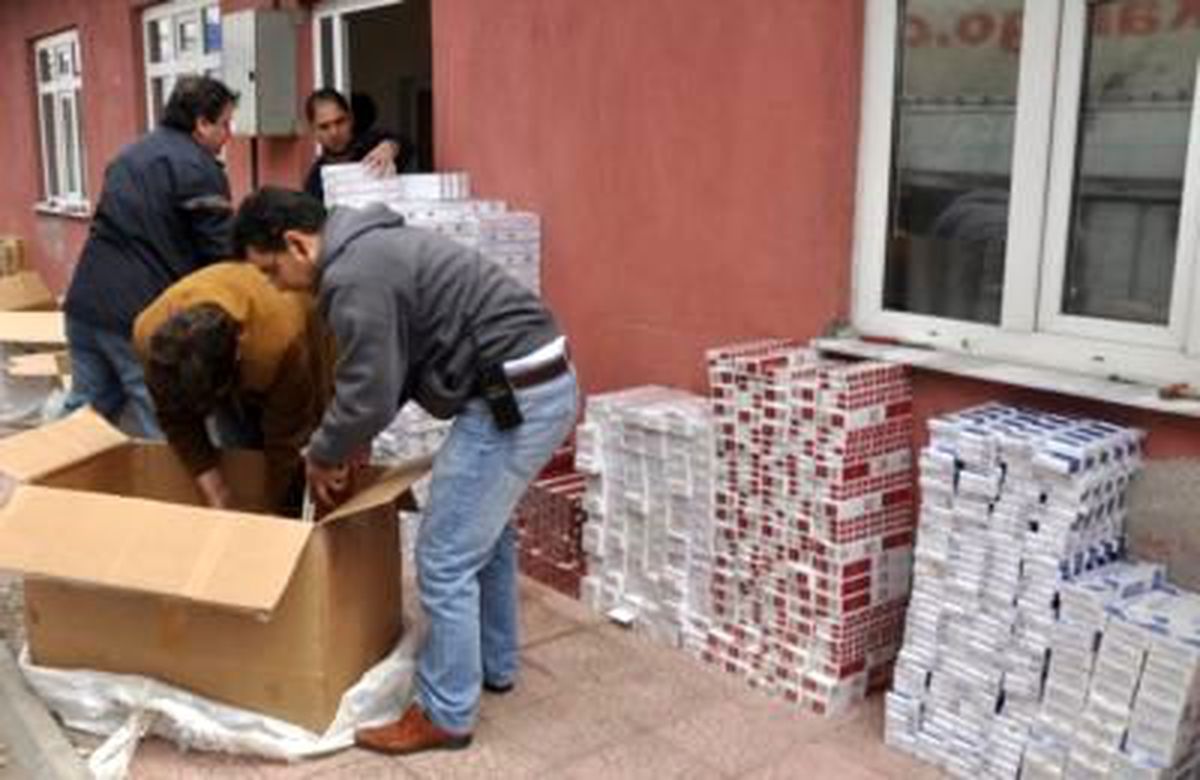 Malatya'da, 10 Bin 620 Paket Kaçak Sigara Ele Geçirildi