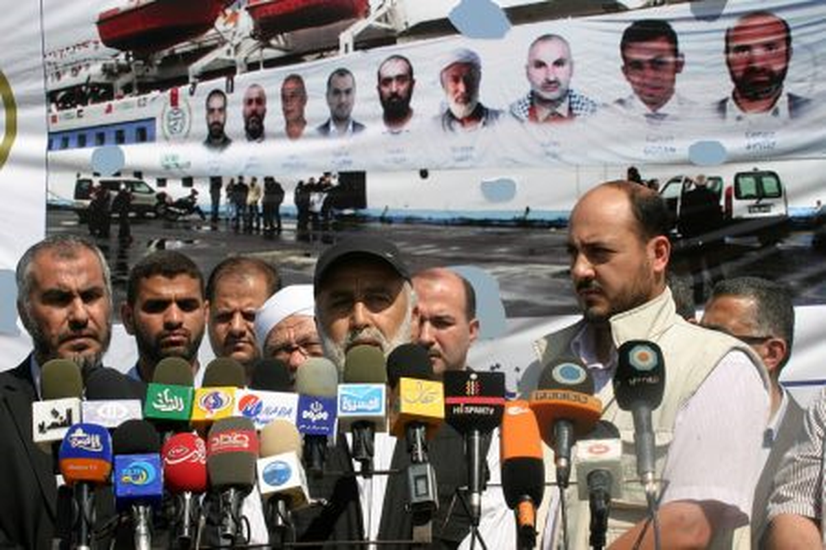 Mavi Marmara Şehitleri Gazze\'de Törenle Anıldı