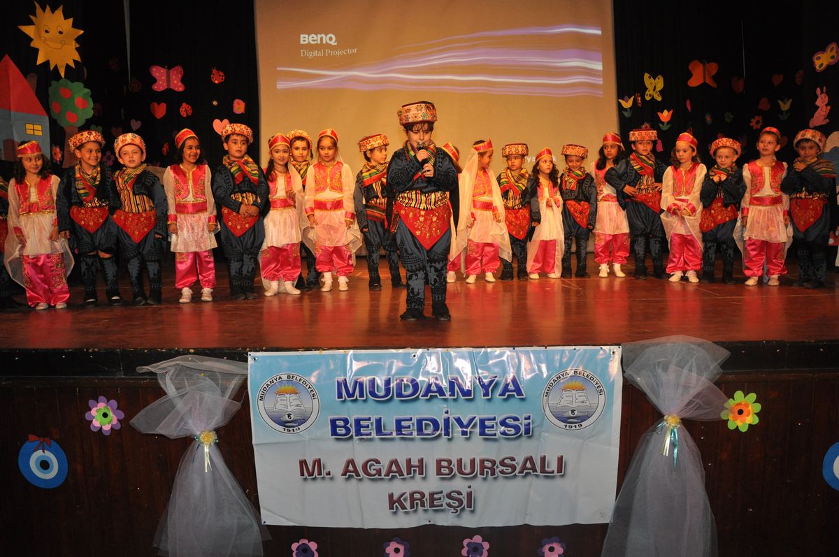 Miniklerin Mezuniyet Coşkusu
