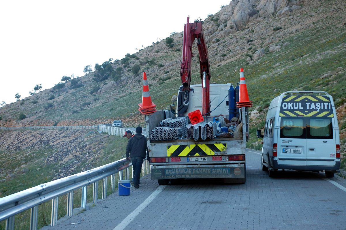 Nemrut Yolu Güvenli Hale Getiriliyor