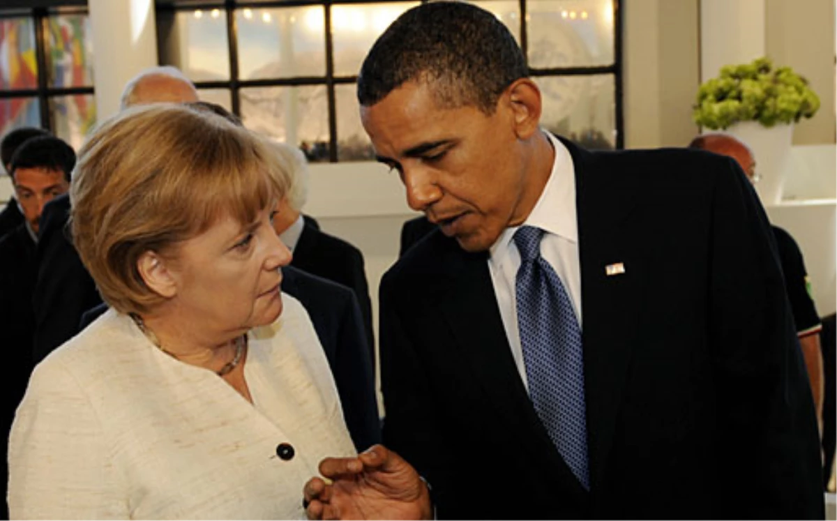 Obama, Merkel ve Monti ile Avrupa\'daki Ekonomik Koşulları Görüştü