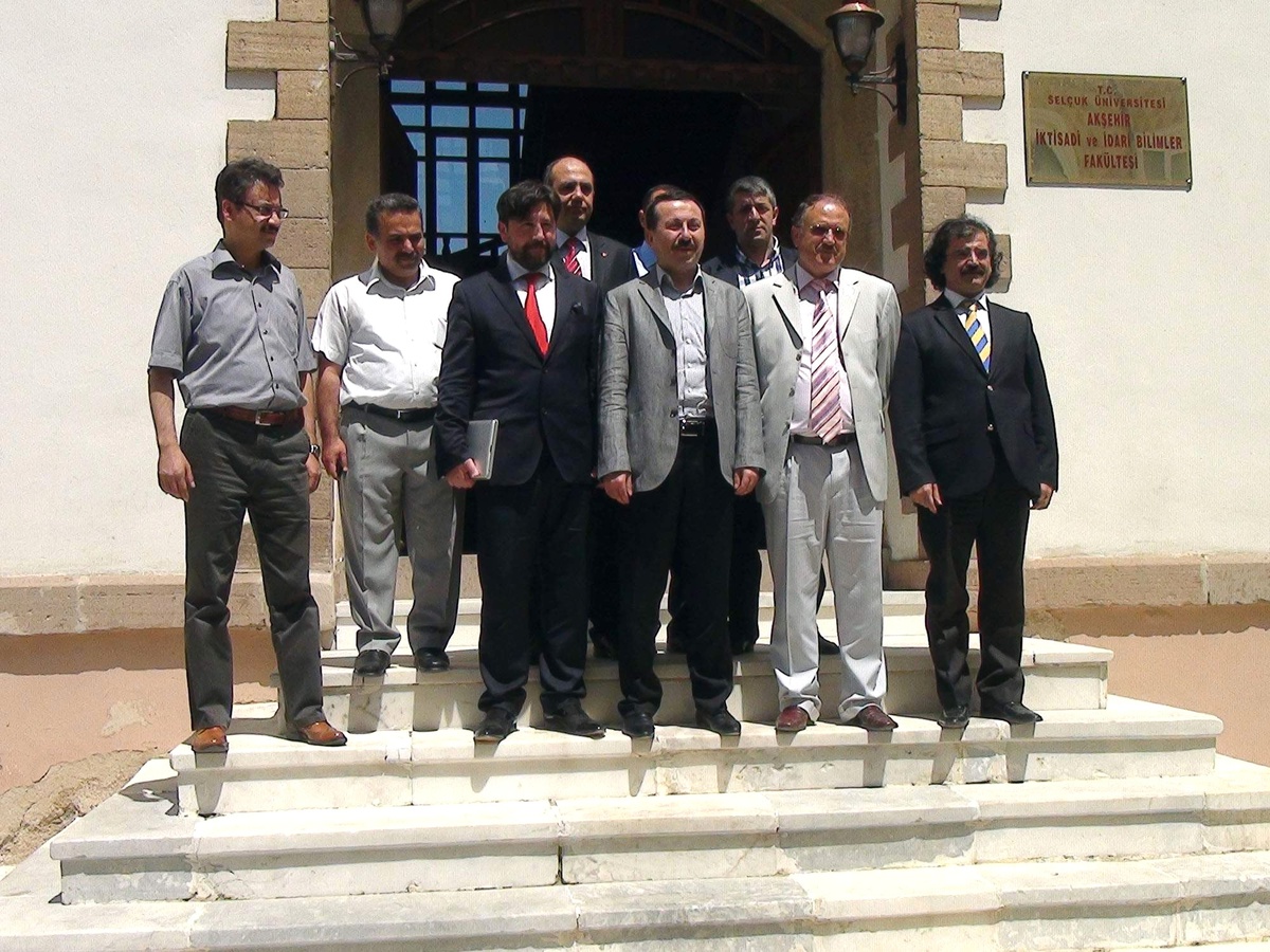 Rektör Gökbel Akşehir\'i Ziyaret Etti