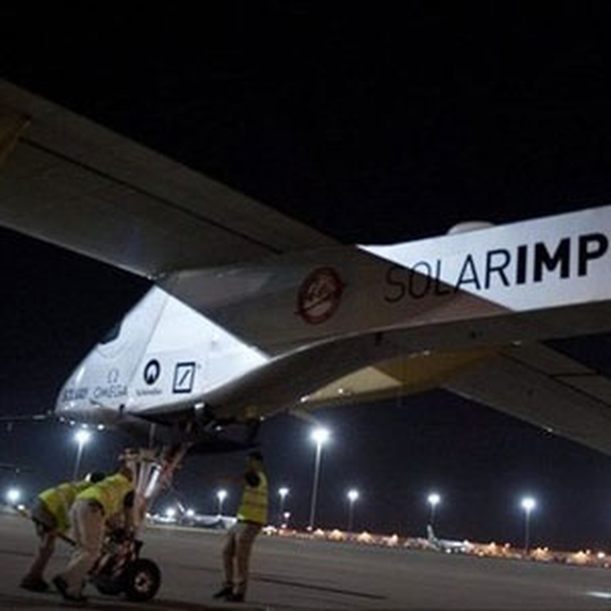 "Solar Impulse" Fas\'a İndi