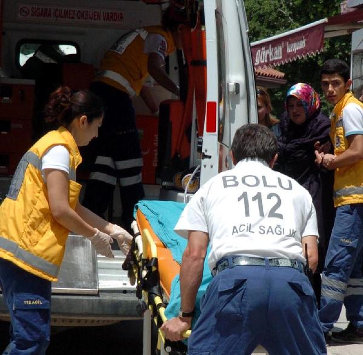 Yolda Düşünce Hastanelik Oldu