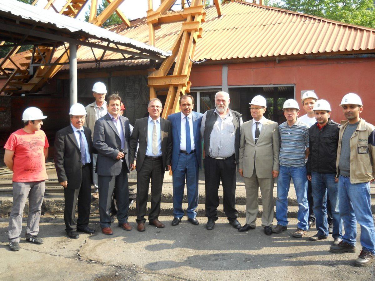 Bakan Yardımcısı Kömür Tesislerini İnceledi
