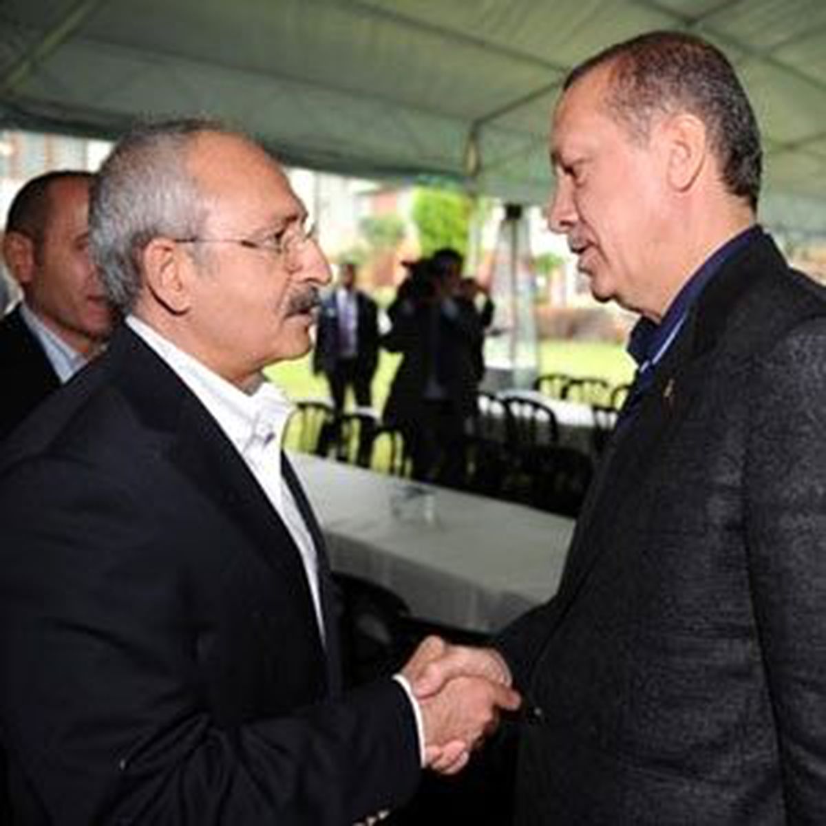 Başbakan Erdoğan ile CHP Genel Başkanı Kılıçdaroğlu Görüşmesi
