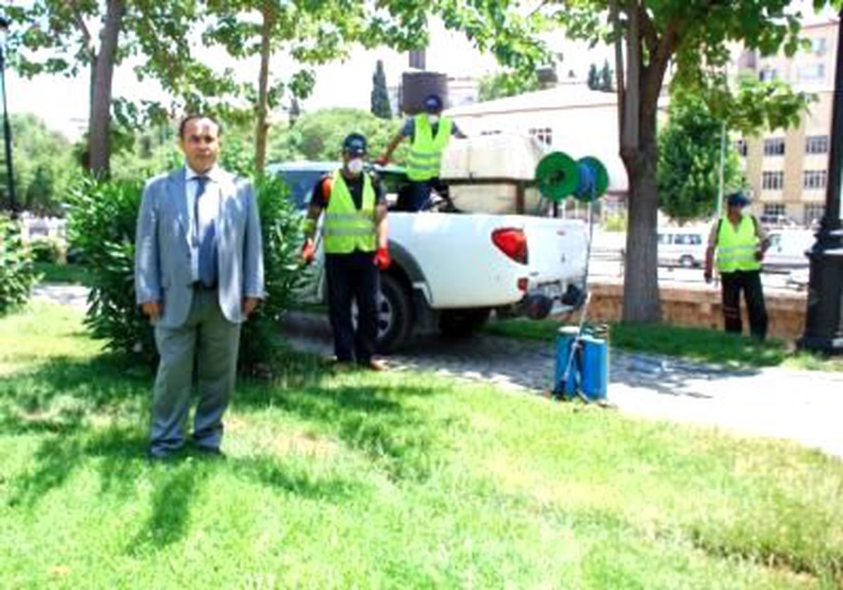 Büyükşehir, İlaçlama Çalışmalarını Sürdürüyor