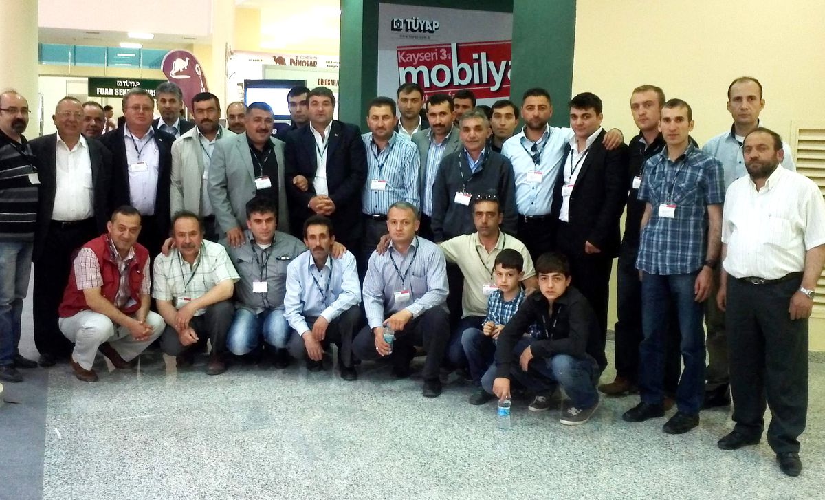 Çorumlu Mobilyacılar Kayseri\'de Fuara Katıldı