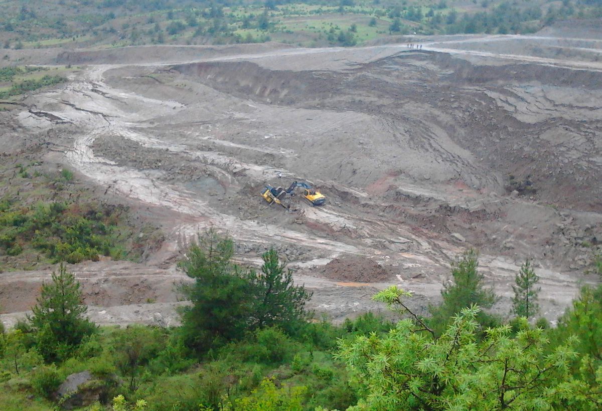 Karabük\'te Heyelan Tehlikesi