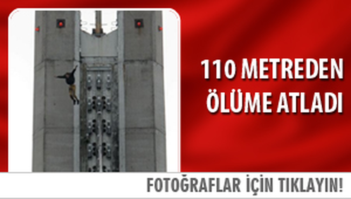 110 Metreden Ölüme Atladı