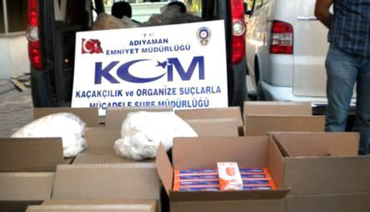 Adıyaman\'da 670 Bin Adet Makaron Ele Geçirildi