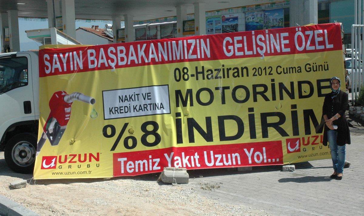 Başbakan\'a Özel Motorin İndirimi