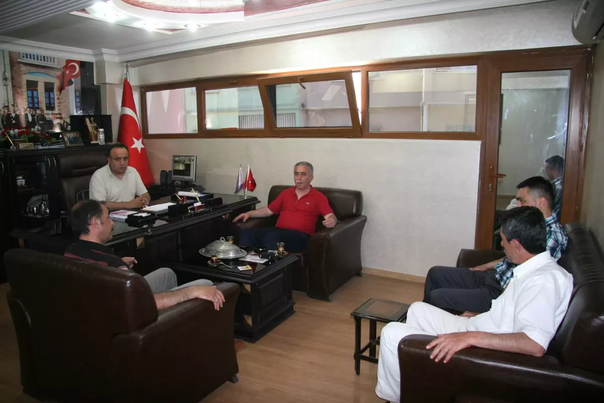 Çesob Başkanı Osman Karadeniz, Kesob Başkanı Memiler'i Ziyaret Etti