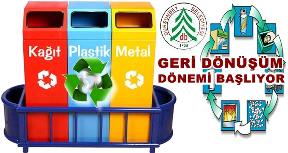 Dursunbey\'de Geri Dönüşüm Dönemi Başlıyor.

