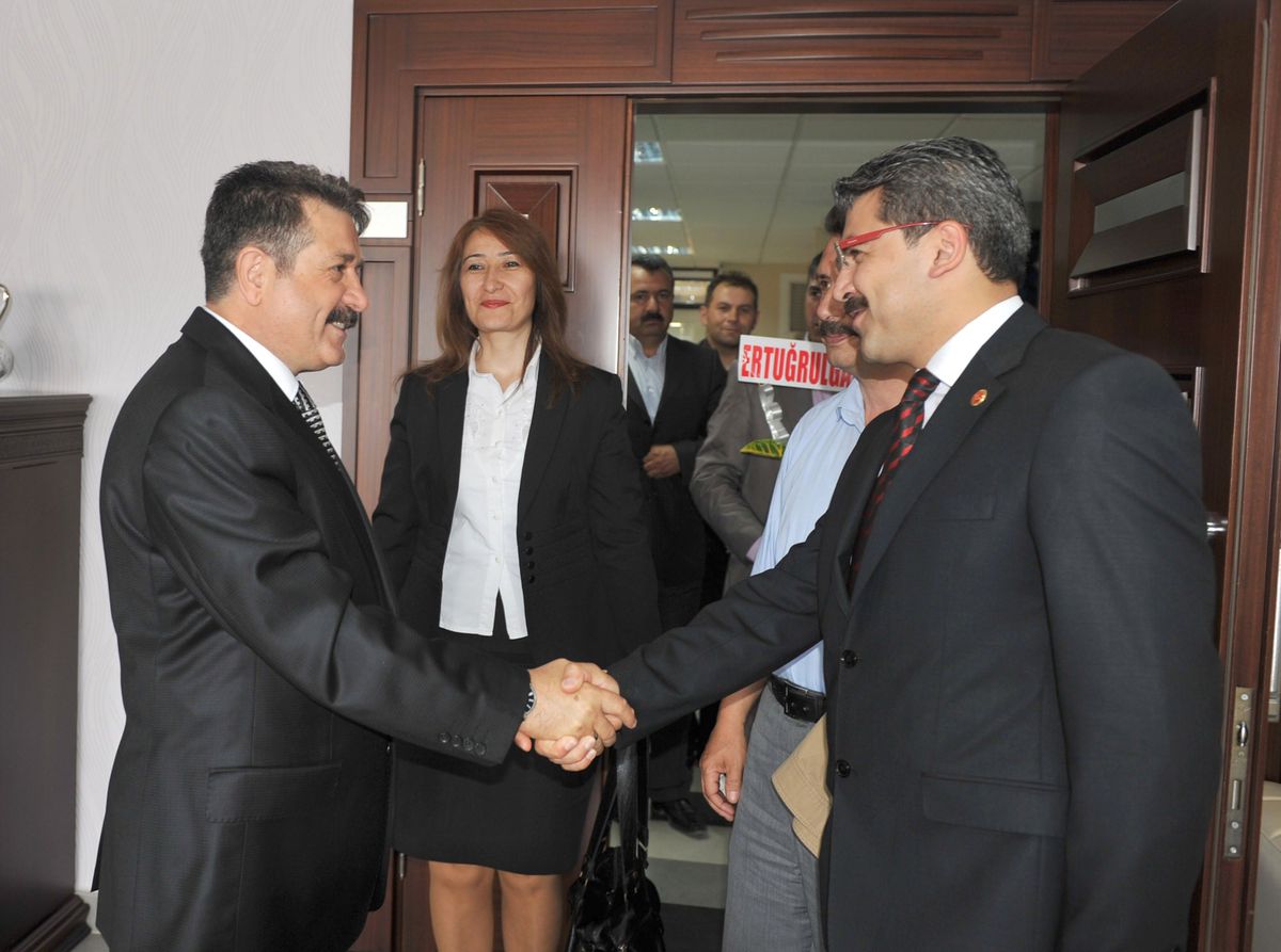 Ertuğrul Gazi Derneği\'nden Başkan Berberoğlu\'na Ziyaret