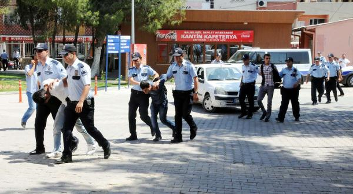 Hırsızlık Şüphelisi 5 Kişi Gözaltına Alındı