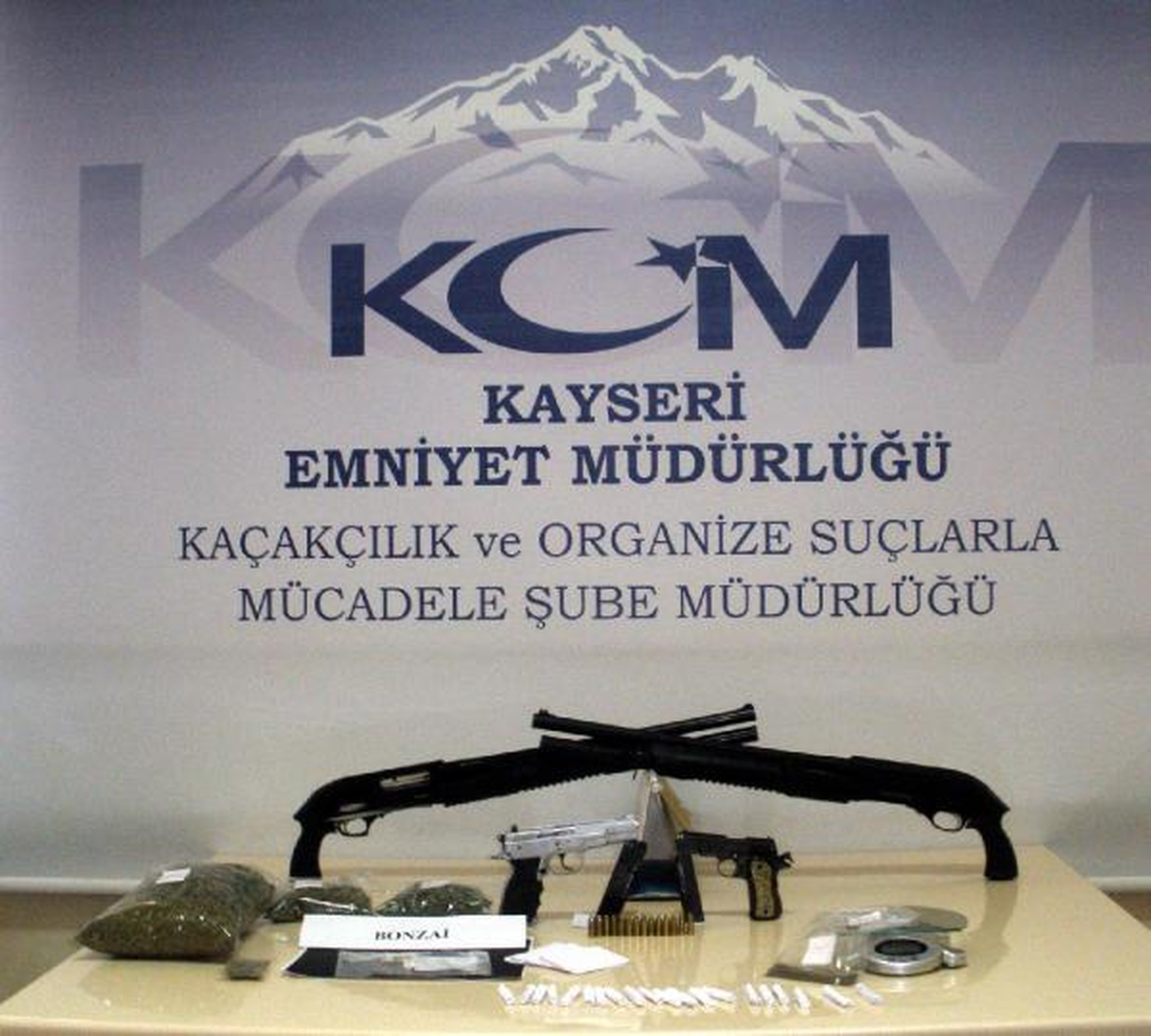 Kayseri\'de 13 Kilo Eroin, 6 Kilo Esrar: 38 Gözaltı