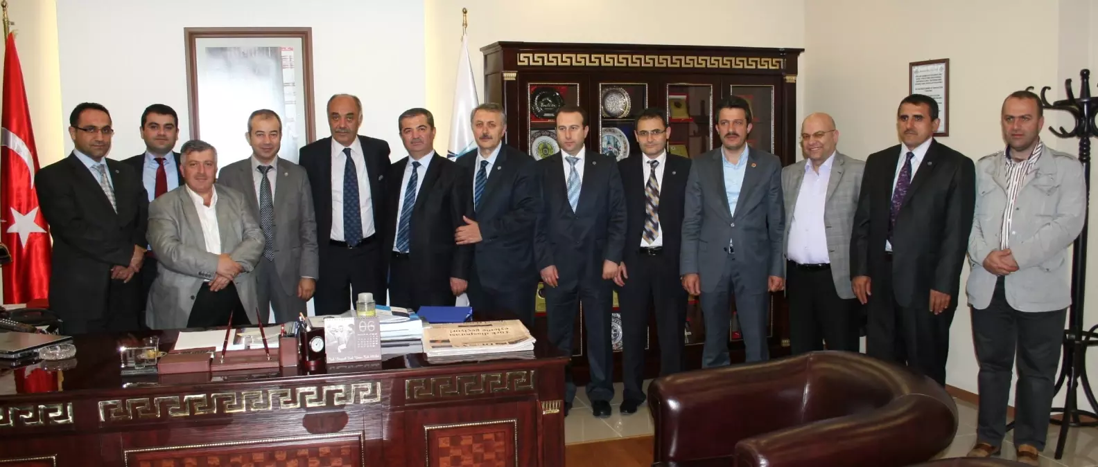 Tübiad'dan Başkan Yücelik'e Ziyaret