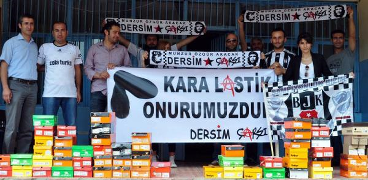 Tunceli Çarşı Grubu\'ndan Öğrencilere 100 Ayakkabı
