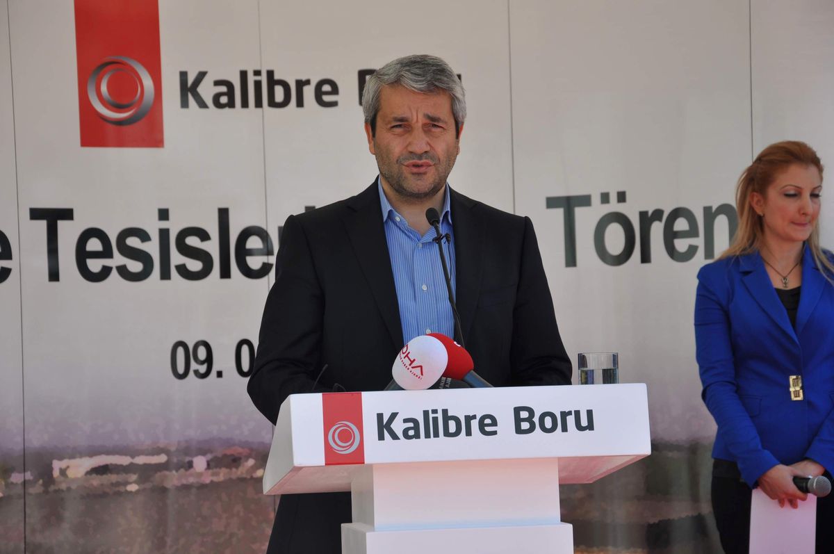Bakan Nihat Ergün, Kalibre Boru Tesislerini Açtı