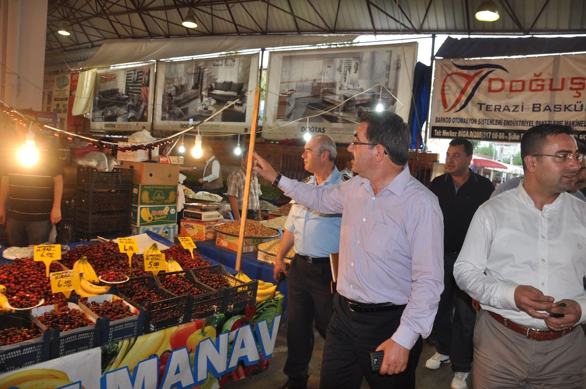 Biga\'nın Geleneksel Panayırı Kuruldu