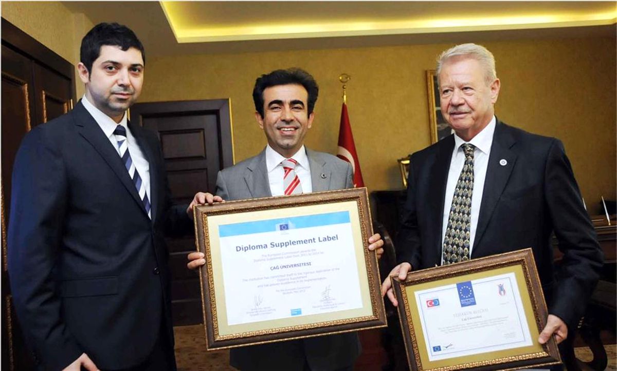Çağ Üniversitesi'ne 'Ab Diploma Etiketi'