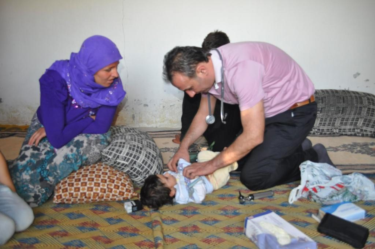 Cizre Belediyesi Bişeng Sağlık Merkezi Köylerde Sağlık Taraması Başlattı