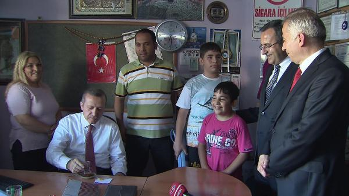 Erdoğan\'ı Görünce Gözlerine İnanamadı