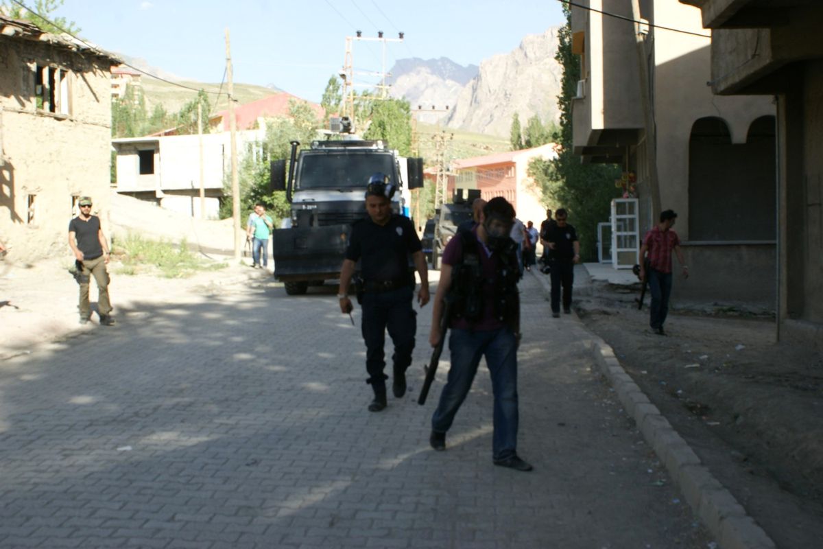 Hakkari\'de Olaylar Çıktı