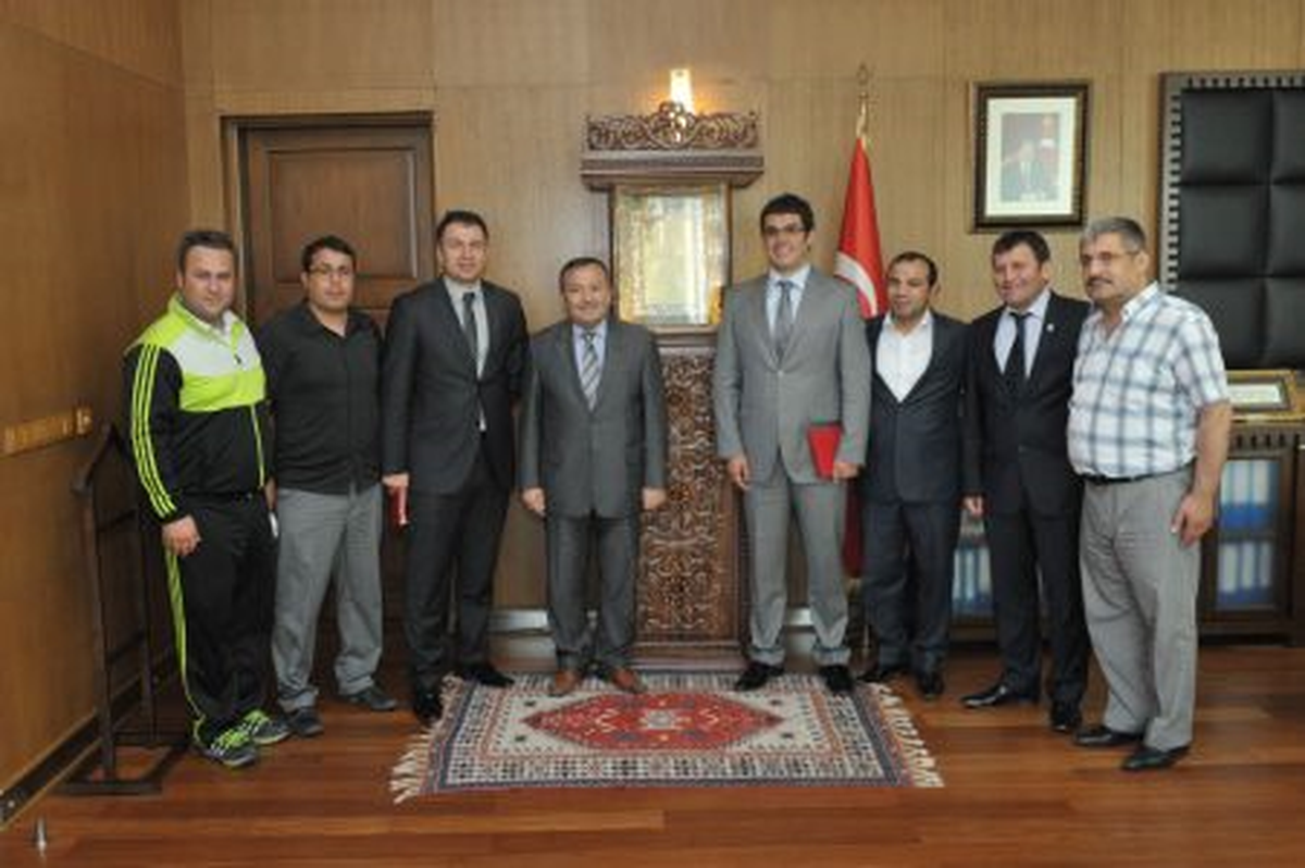 Judo Federasyonundan Belediyeye Ziyaret