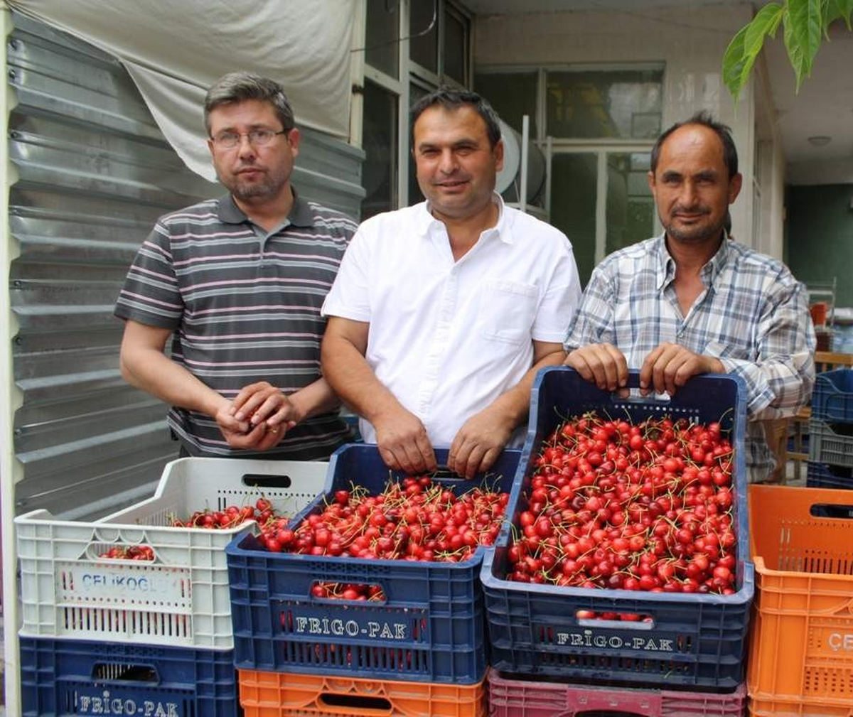 Selendi\'den Avrupa\'ya Kiraz İhracatı