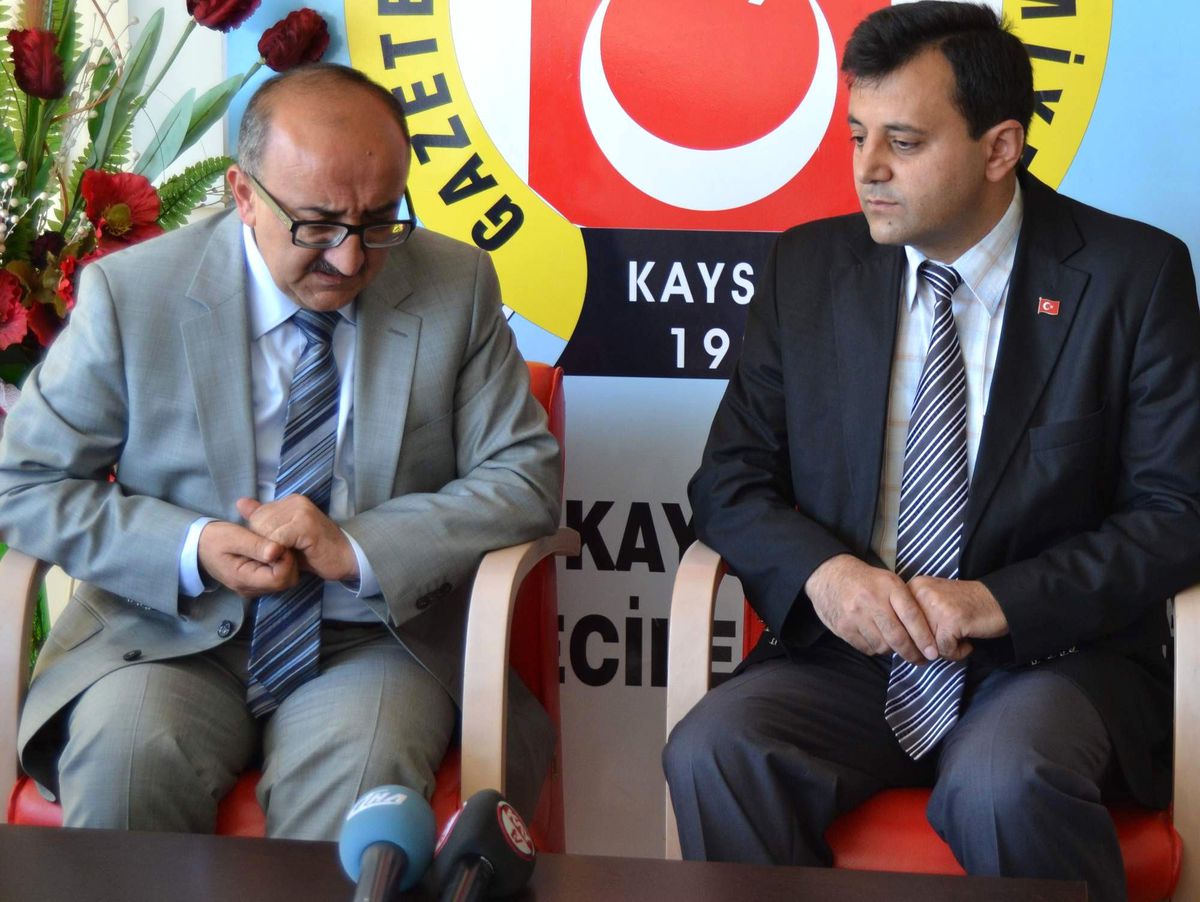 Stk\'lardan Gazeteciler Cemiyeti Ziyareti