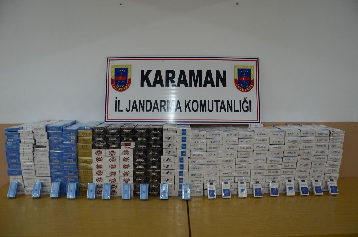 Yolcu Treninde Kaçak Sigara Operasyonu