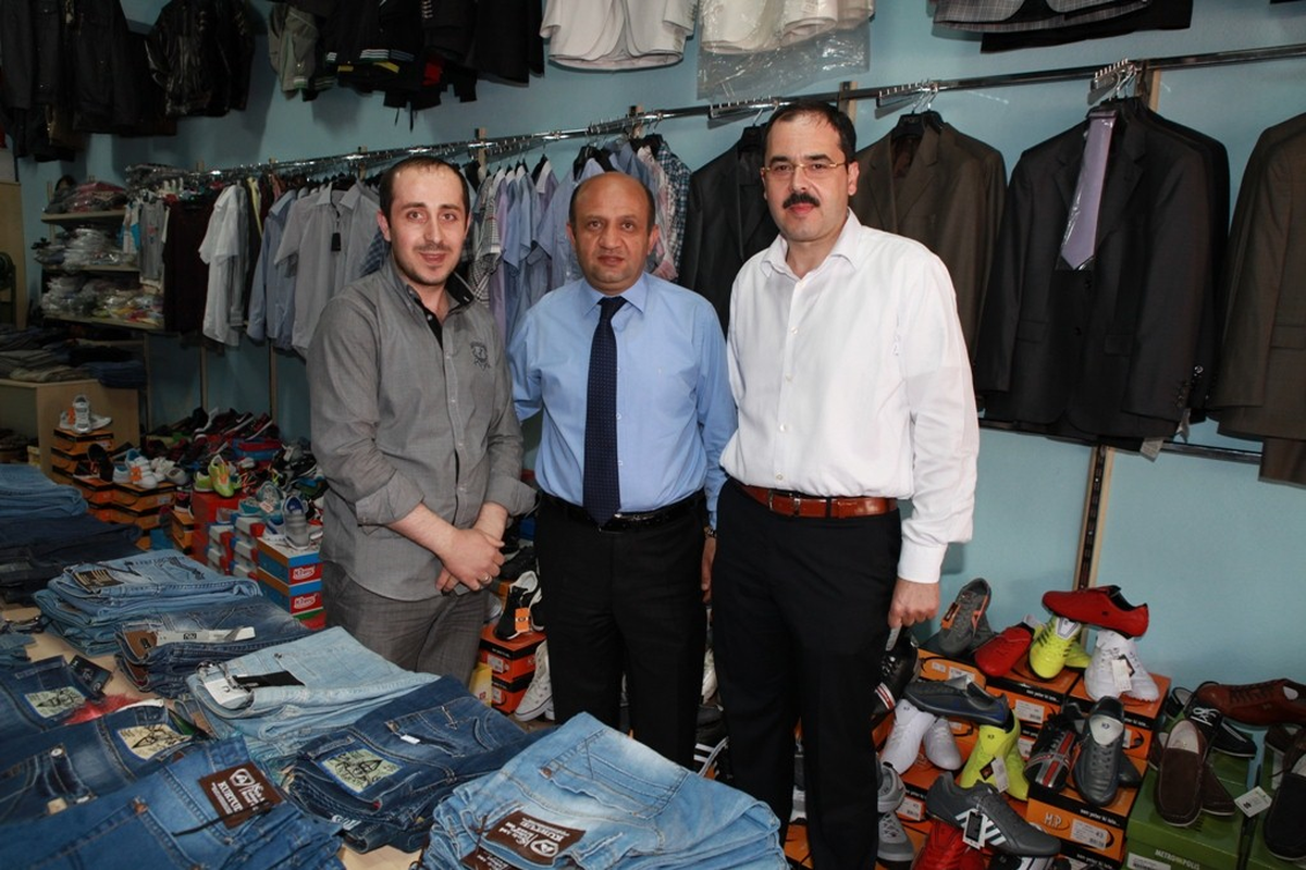 Milletvekil Işık ve Başkan Ayaz Esnafları Ziyaret Etti