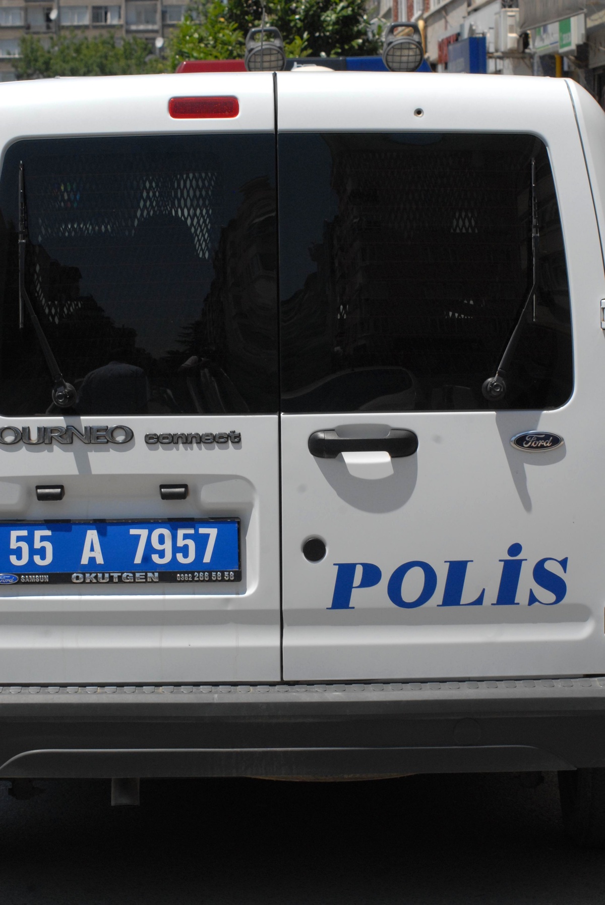 Samsun\'da Polis Otosuna Yapılan Saldırı