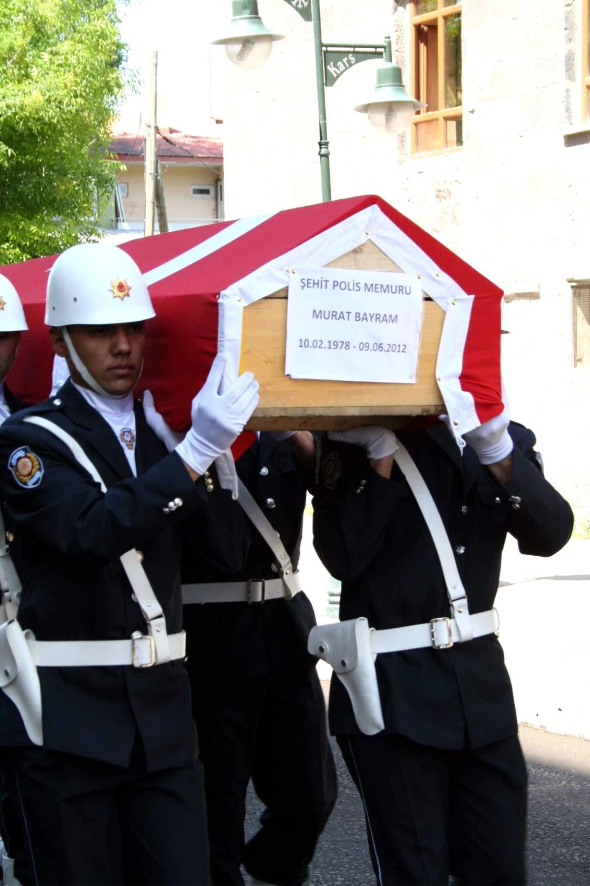 Şehit Polis İçin Kars\'ta Tören Düzenlendi