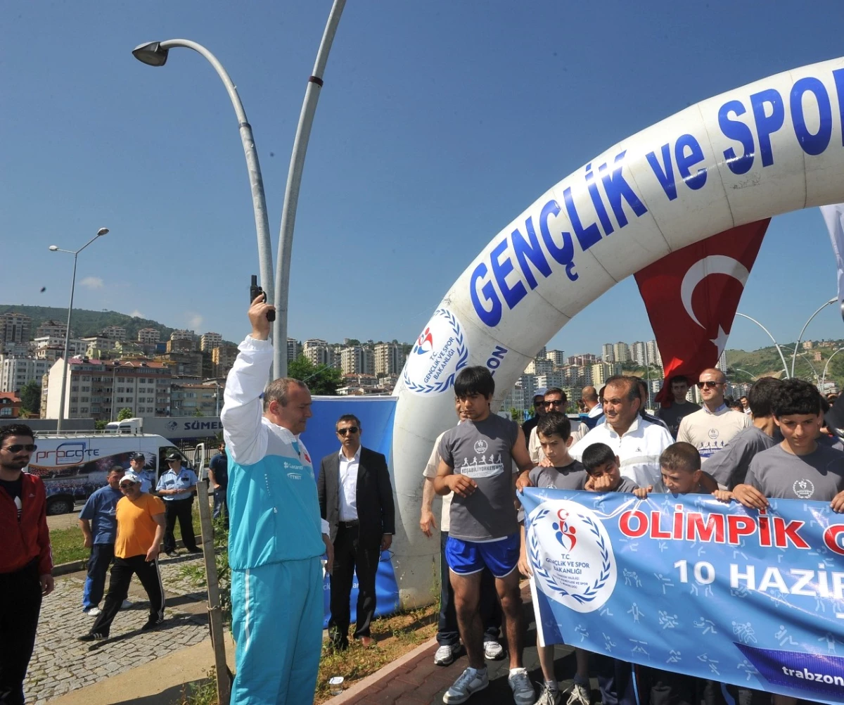 Trabzon Olimpiyat Ruhu İçin Yürüdü