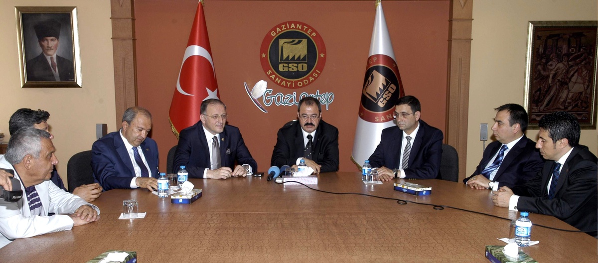 AK Parti Gaziantep Milletvekili Nejat Koçer, Gso Yönetim Kurulu Toplantısına Katıldı