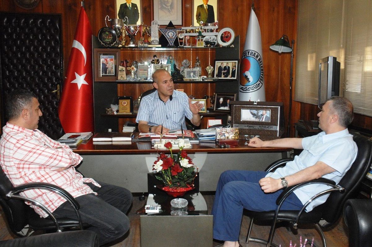 Akgün\'den Sözlü\'ye Teşekkür Ziyareti