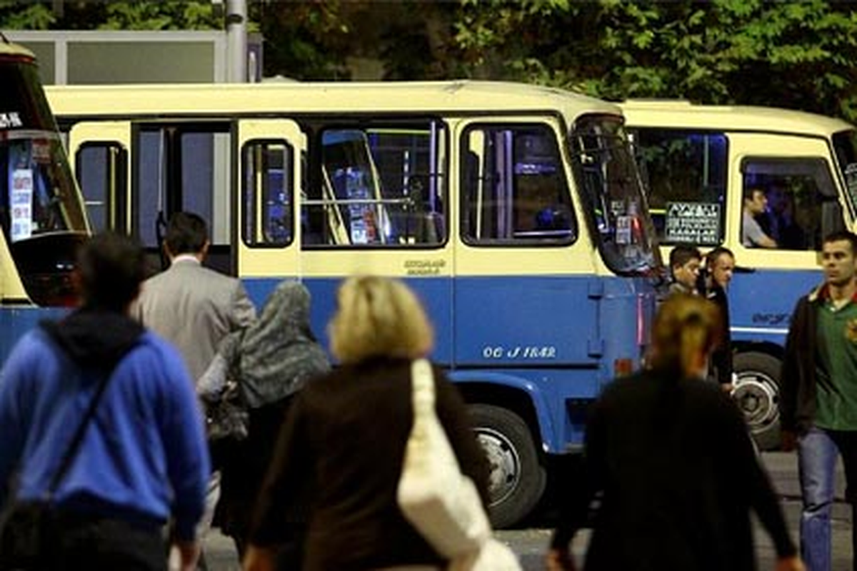 Bursa\'da Minibüsçüler Ayaklandı