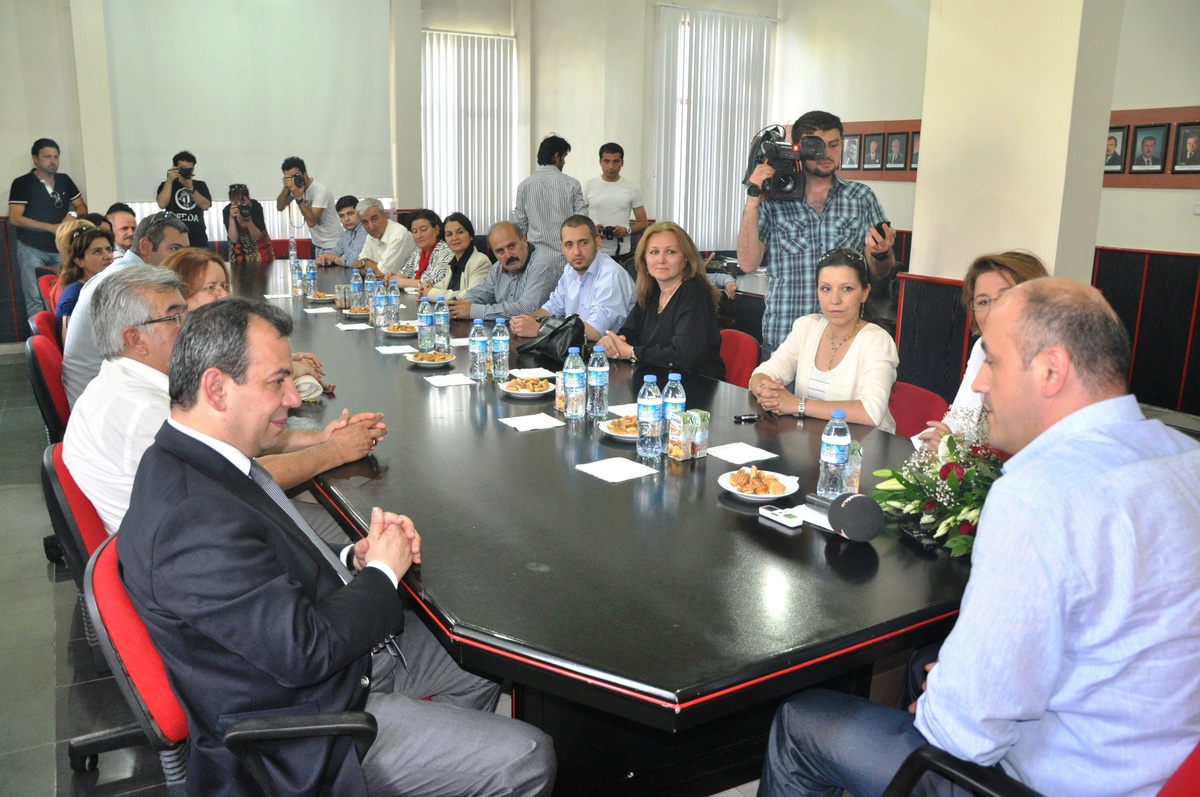 CHP Bolu İl Teşkilatı, Boluspor Kulübü\'nü Ziyaret Etti