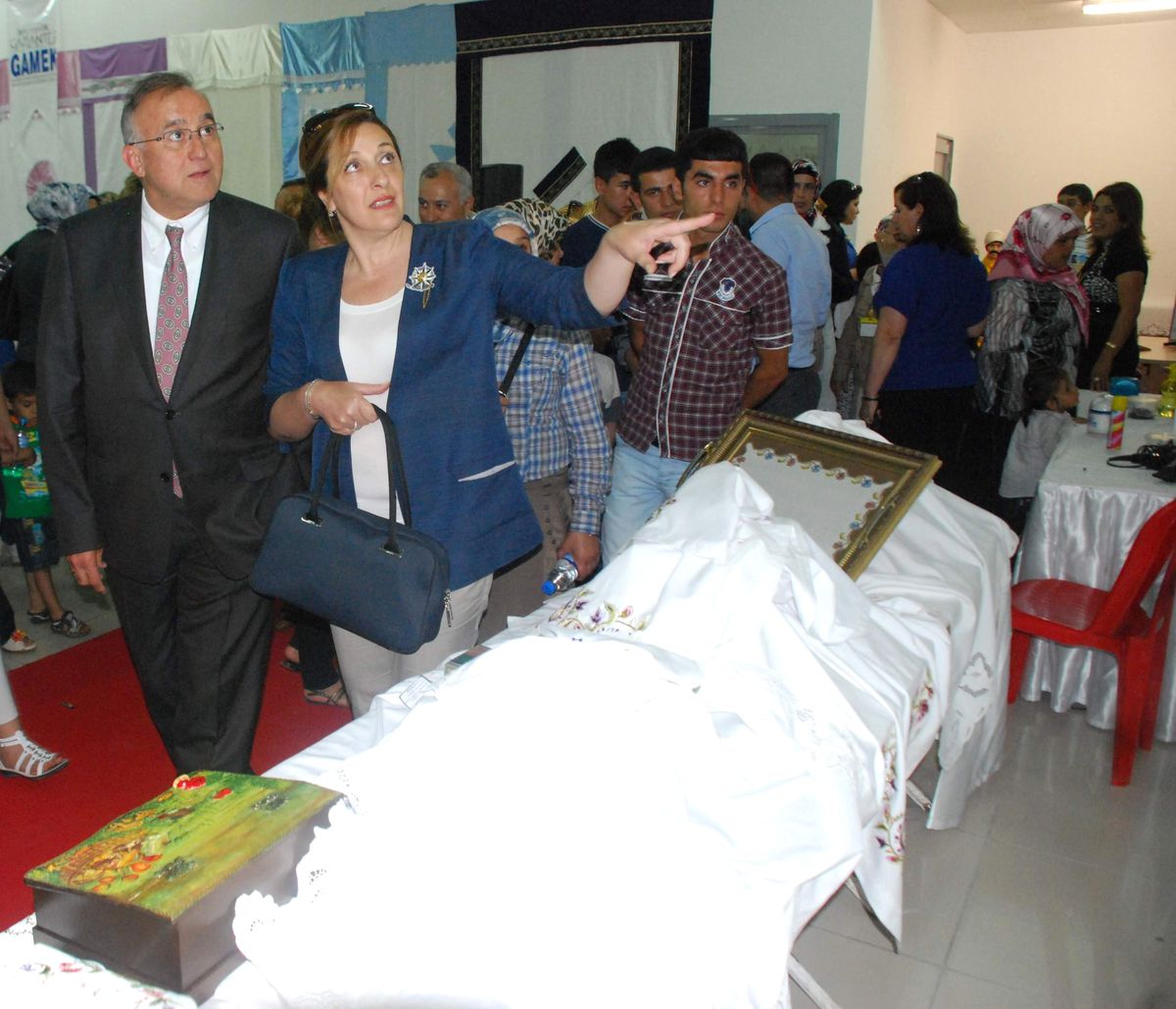 Gamek 2012 El Sanatları Sergisi Açıldı