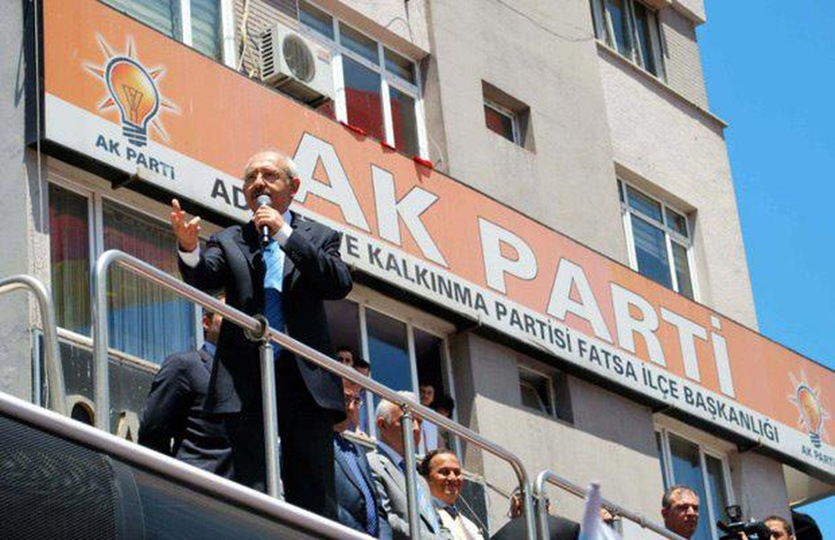 Kılıçdaroğlu Fatsa\'da Sobelendi