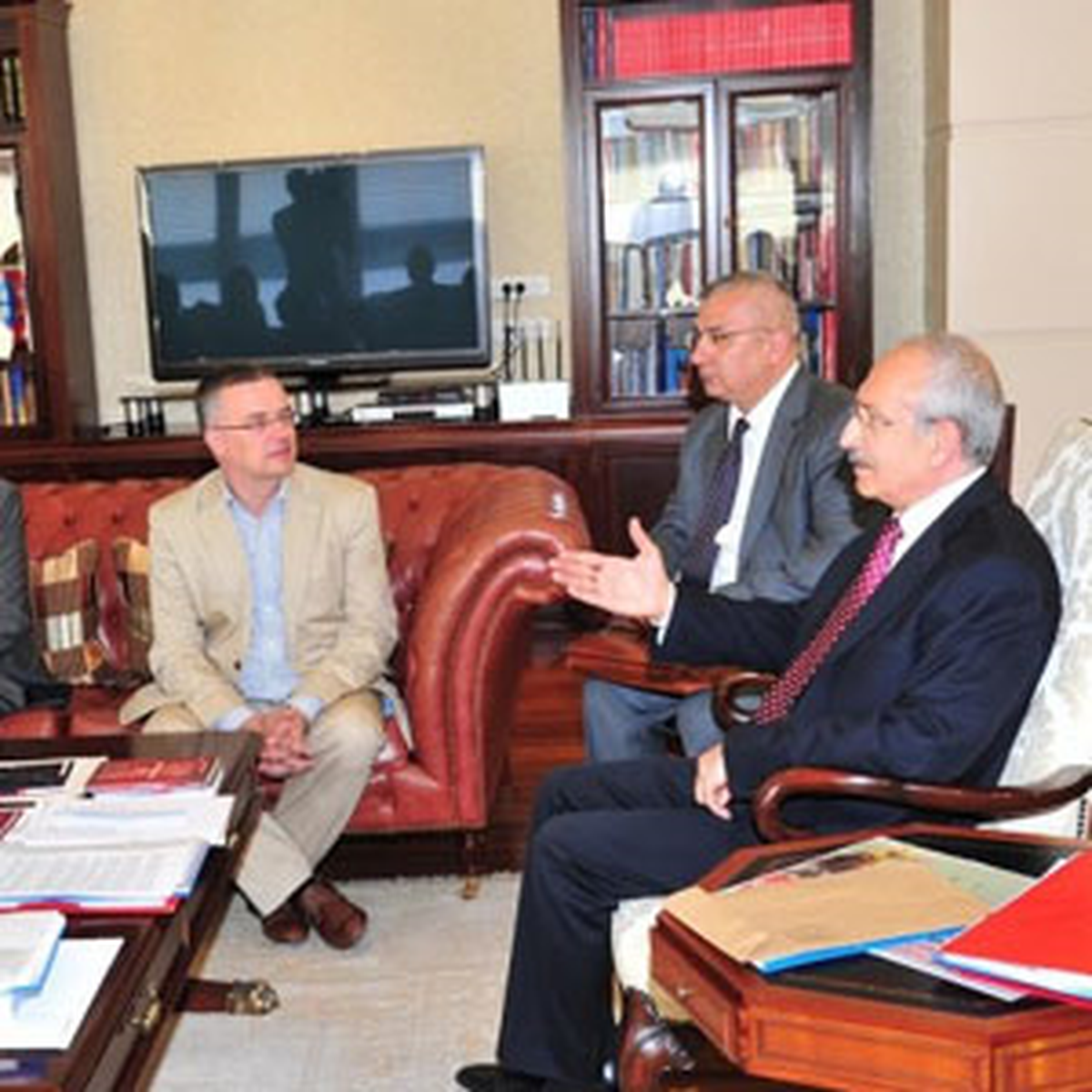 Kılıçdaroğlu, Löning ile Görüştü