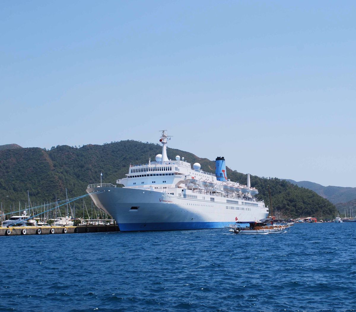 Lüks Gemisi \'Thomson\' Marmaris\'te