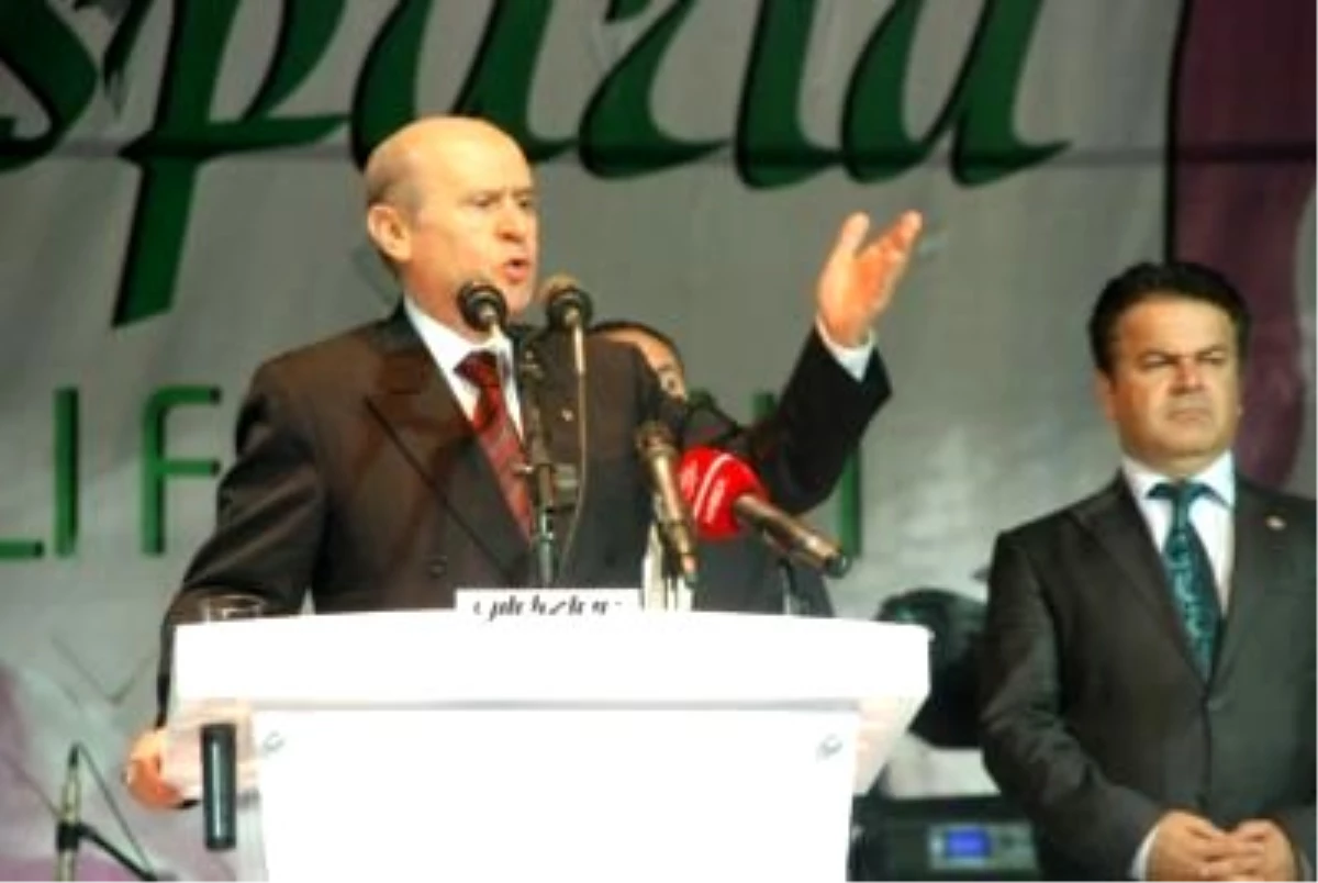 MHP Genel Başkanı Bahçeli, Temel Atma Törenine Katıldı