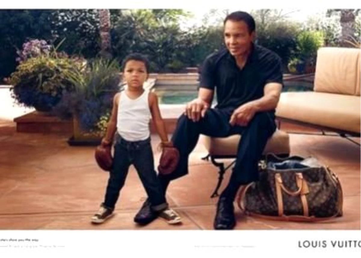 Muhammed Ali, Louis Vuitton\'un Marka Yüzü